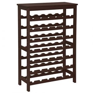 Bring your wine collection out of hiding with the SONGMICS 42 Bottle Wine Rack. Showcase your wine collection in style with this stunning wine shelf.