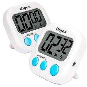 Introducing the attractive looking and easy to use Digital Kitchen Timer 2 pk. It has a magnetic back, retractable stand as well as a hook to hang.