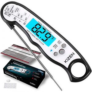 Tired of guessing whether your meats are perfectly cooked or not? Say goodbye to under or over cooked meals with the Instant Read Meat Thermometer! Use it for meats, baked goods, and even liquids.
