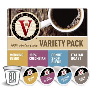Introducing the K-cup Coffee Variety Pack by Victor Allen - your passport to a world of exquisite coffee flavors! 100% gluten & non GMO.