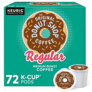 Indulge in the ultimate coffee experience with Original Donut Shop Keurig K-Cup Pods. Savor the full bodied, bold & flavorful taste that our coffee delivers.