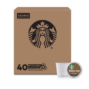 Start your mornings off right with great coffee - Starbucks Medium Roast K-Cup Coffee Pods. This blend is carefully made to appeal to a wider range of palates.